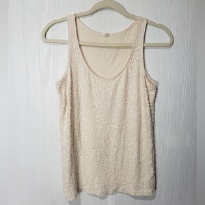 J. Crew Sequined Tank